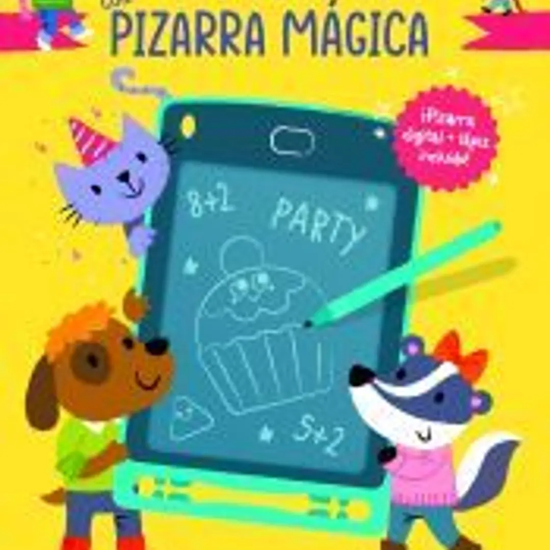 Mi primer libro de actividades con pizarra mágica. Amarillo 1