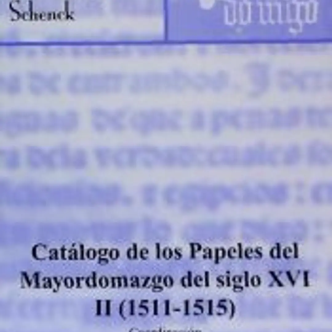 CATALOGO PAPELES MAYORDOMAZGO DEL SIGLO XV.VOL.II( 1