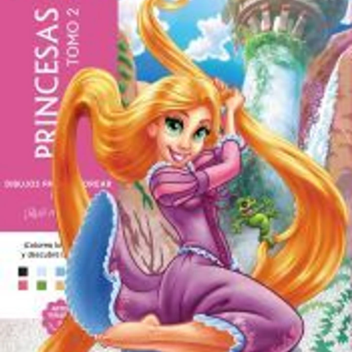 Dibujos para colorear, ¡qué misterio! Princesas tomo 2 1