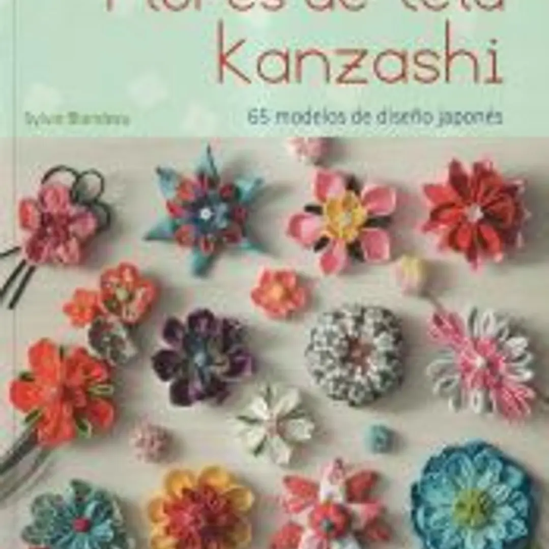 Flores de tela Kanzashi 1