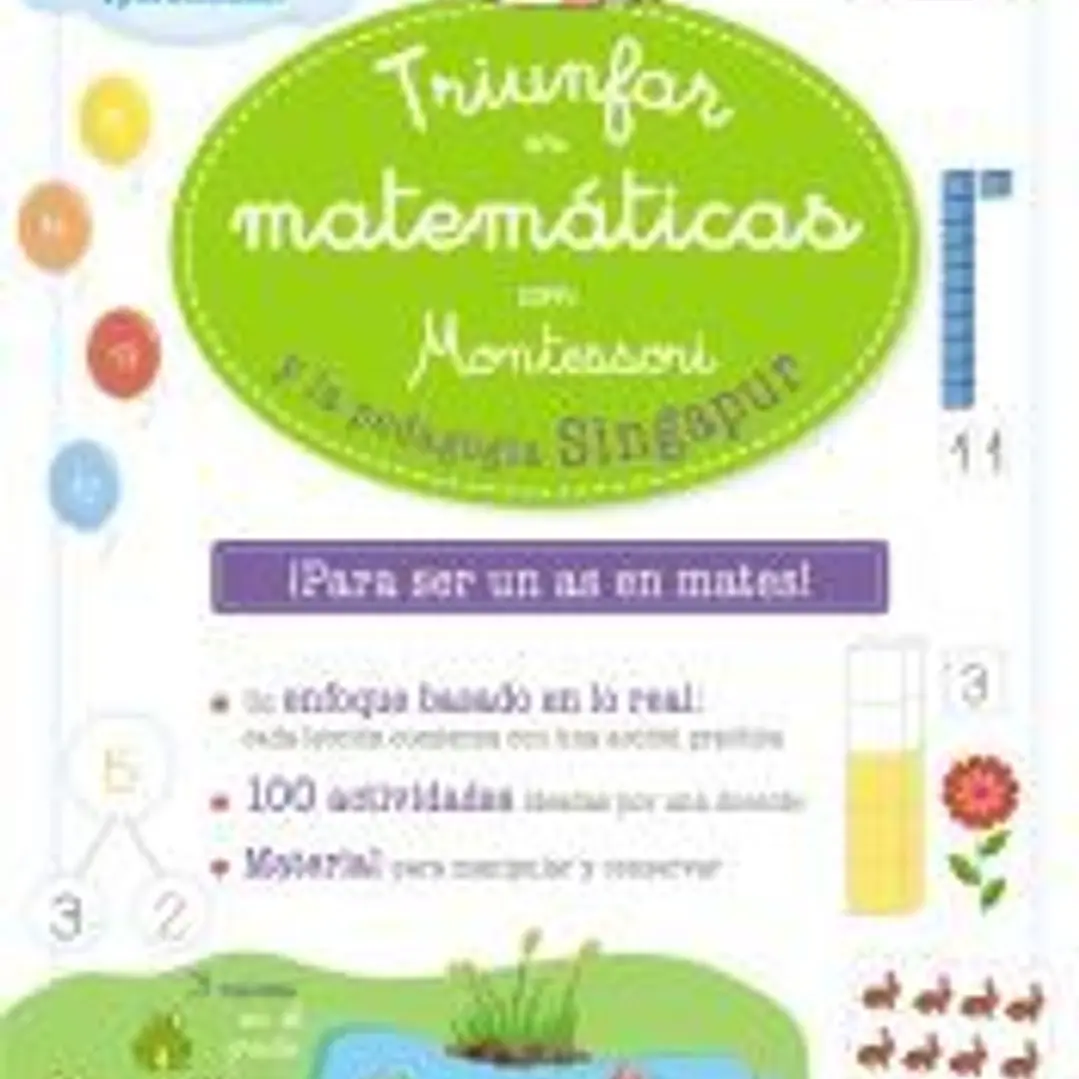 Triunfar en matemáticas con Montessori y la pedagogía Singapur 1