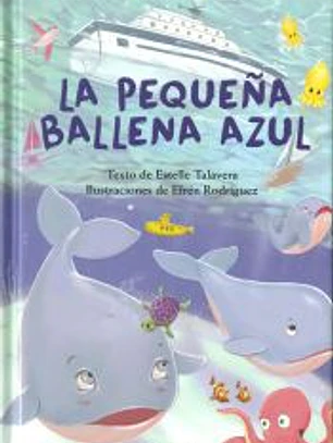 La pequeña ballena azul