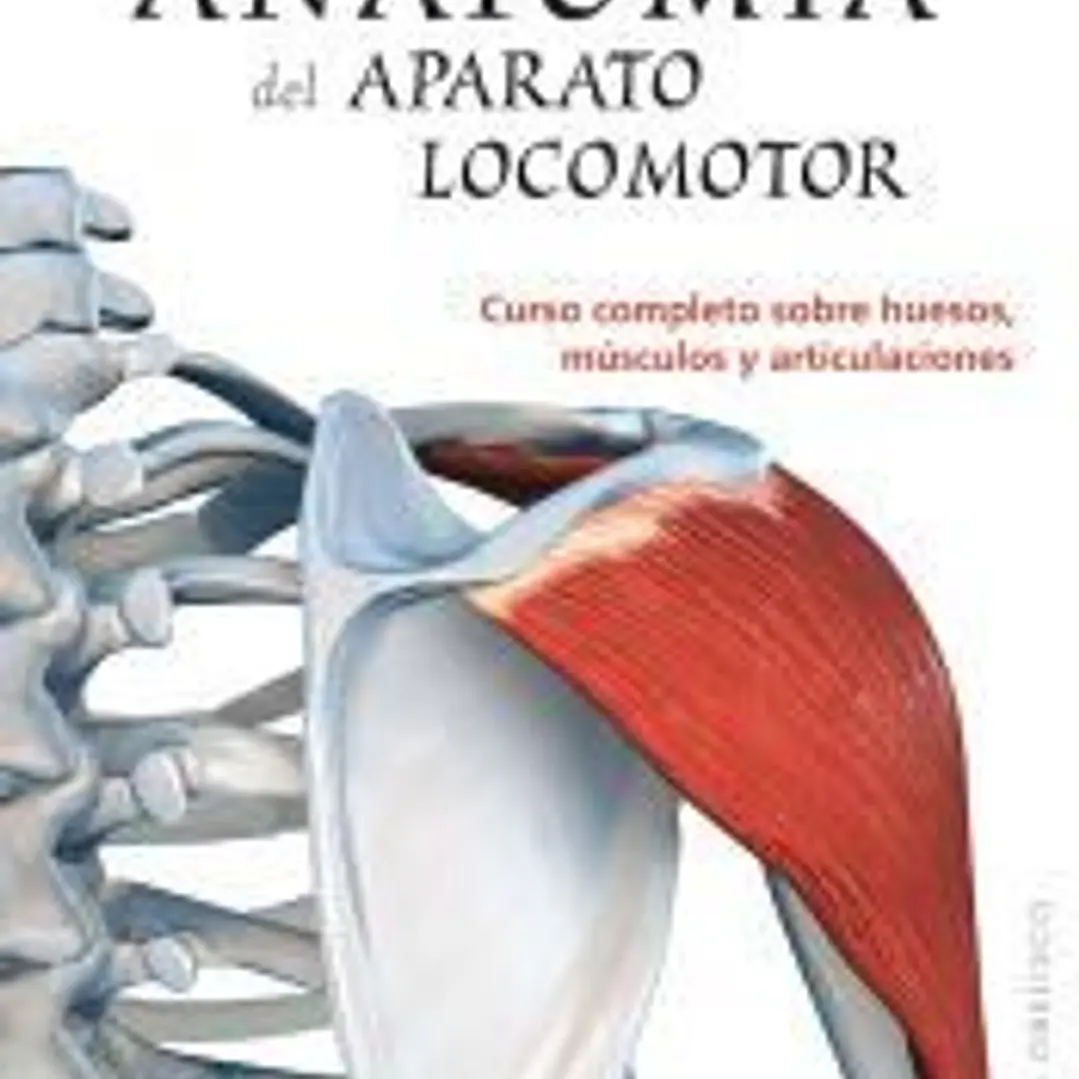 Anatomía del aparato locomotor 1