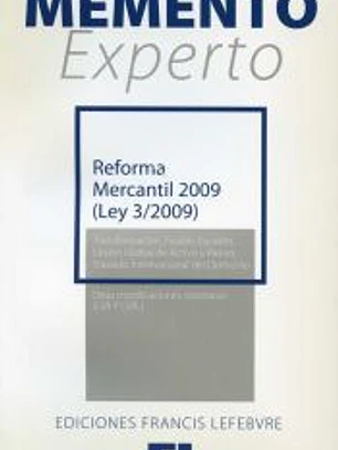 MEMENTO EXPERTO REFORMA MERCANTIL 2009