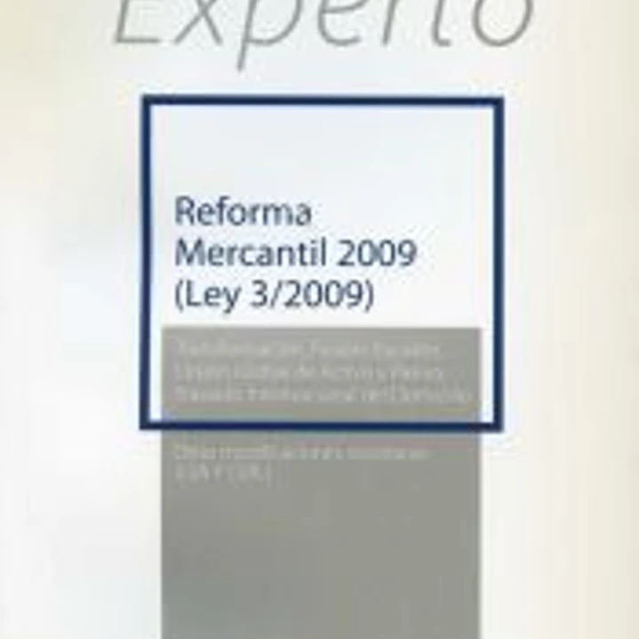 MEMENTO EXPERTO REFORMA MERCANTIL 2009 1