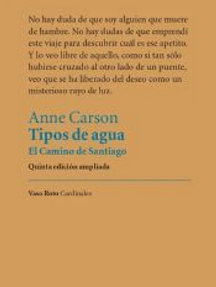 Tipos de agua