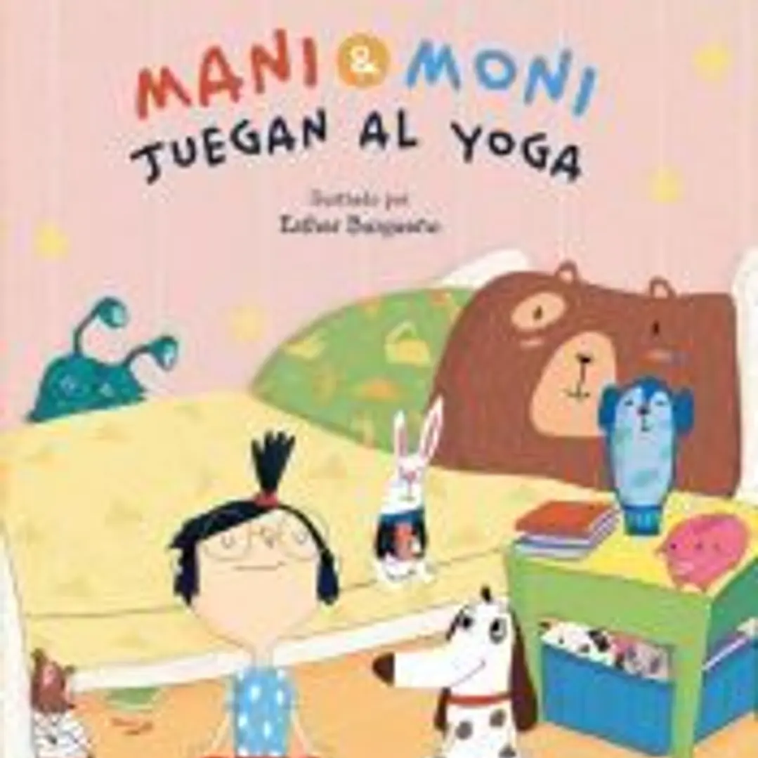 Mani y Moni juegan al yoga 1