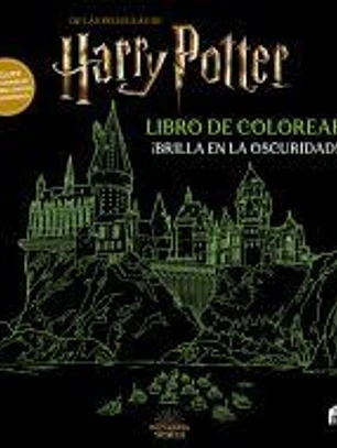 Harry Potter. Libro de colorear. ¡Brilla en la oscuridad!