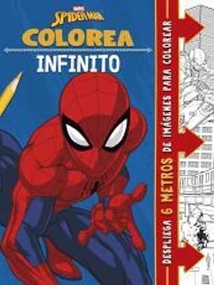 Spider-Man. Colorea infinito: 6 metros de imágenes para colorear