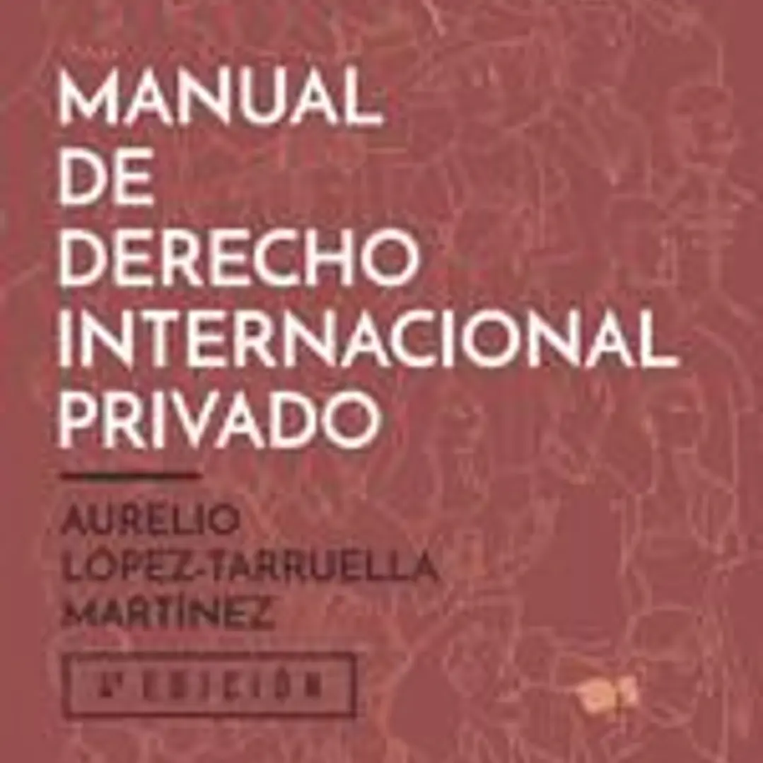 Manual de Derecho Internacional Privado 4.ª ed. 1