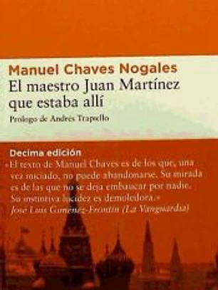El maestro Juan Martínez que estaba allí