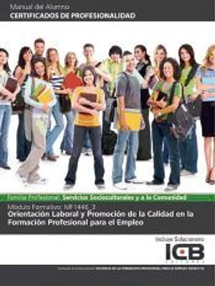 Orientación laboral y promoción de la calidad en la formación profesional para el empleo