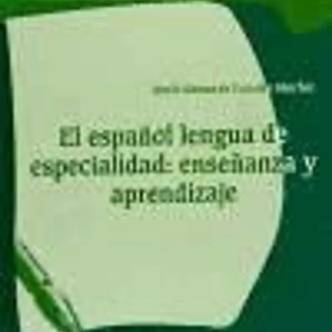 EL ESPAÑOL LENGUA DE ESPECIALIDAD ENSEÑANZA Y APRE 1