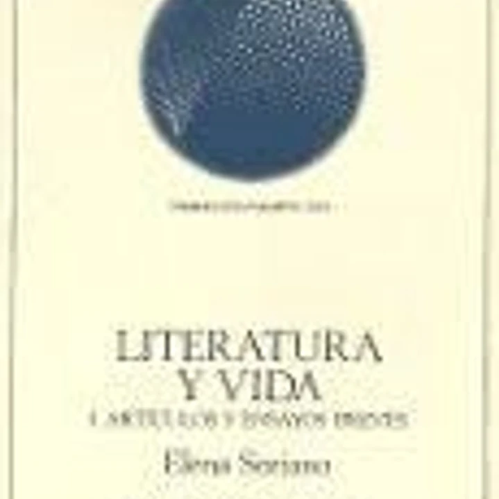 Literatura y vida, I 1