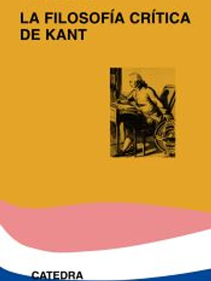 La filosofía crítica de Kant