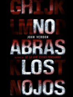 No abras los ojos