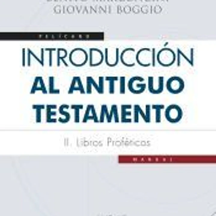 Introducción al Antiguo Testamento II 1
