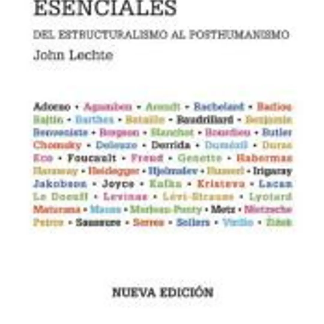 Cincuenta pensadores contemporáneos esenciales 1