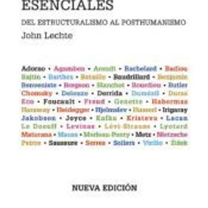 Cincuenta pensadores contemporáneos esenciales 1