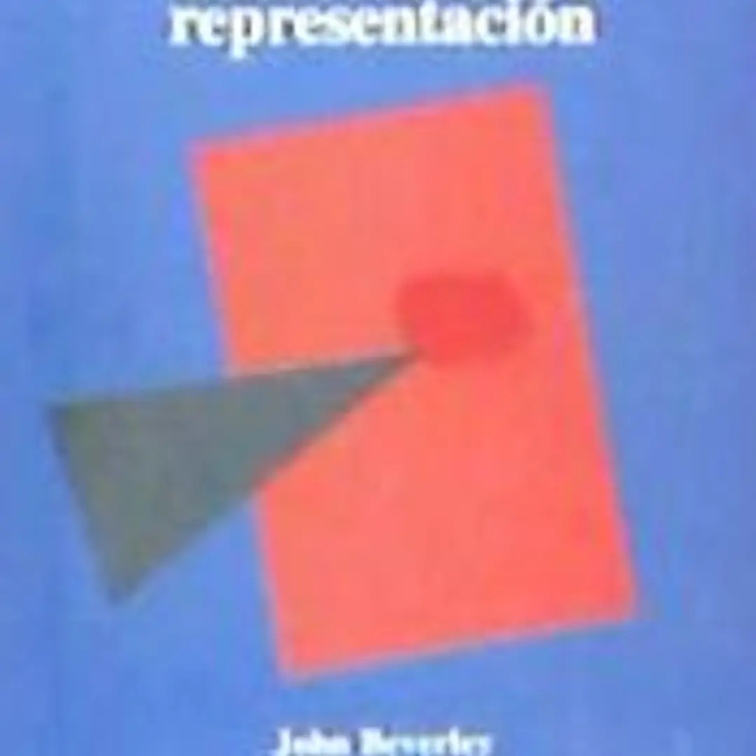 Subalternidad y representación. Debates en teoría 1
