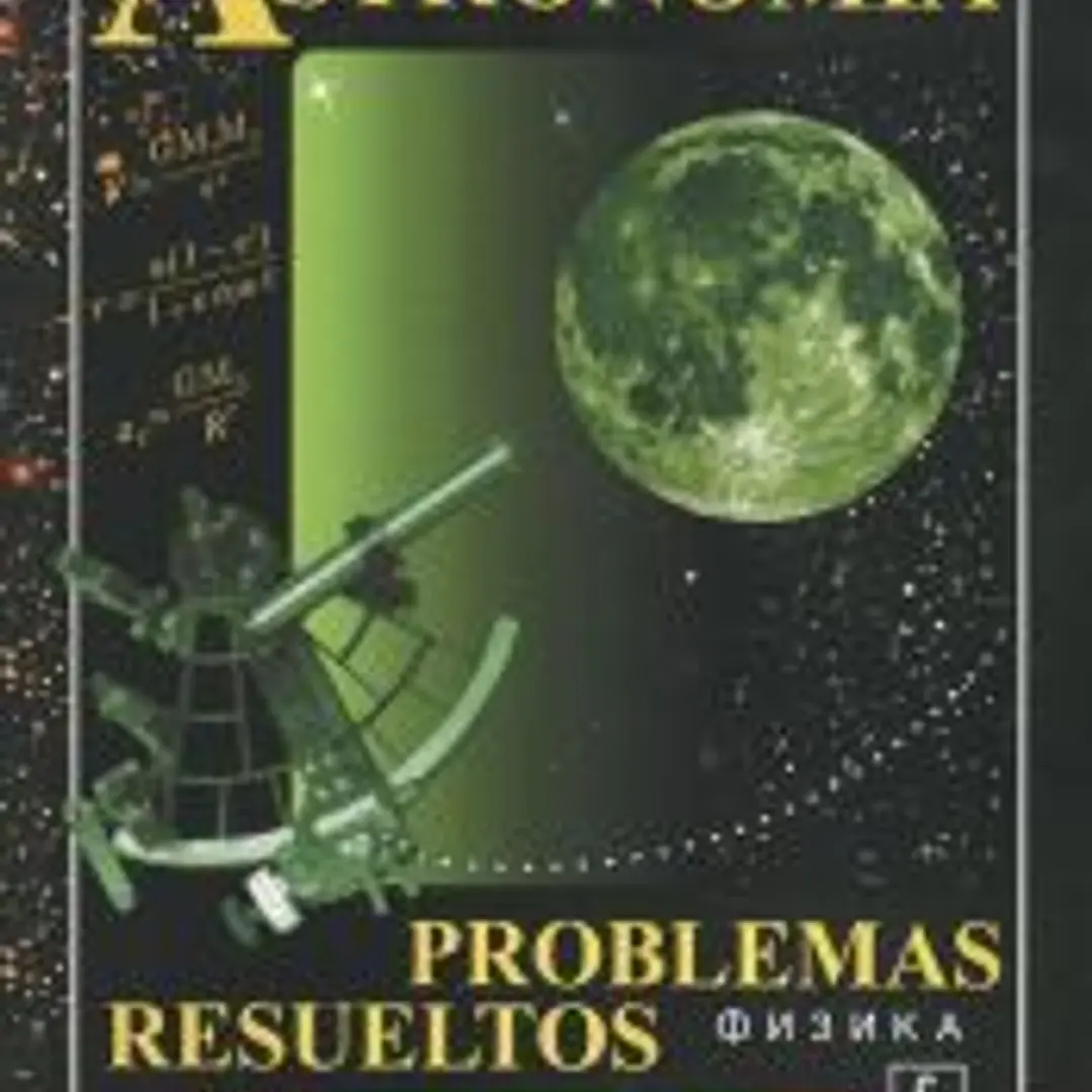 Astronomía: problemas resueltos 1