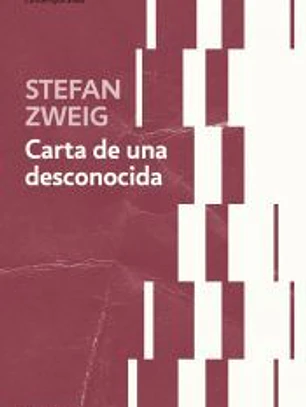 Carta a una desconocida