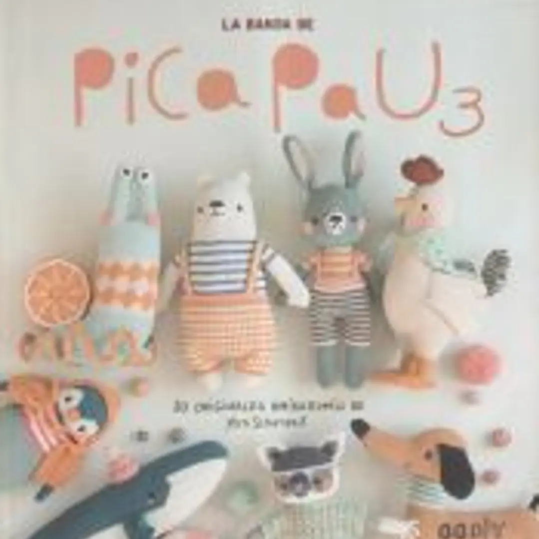 La banda de Pica Pau 3: 20 originales amigurumis de Yan Schenkel 1