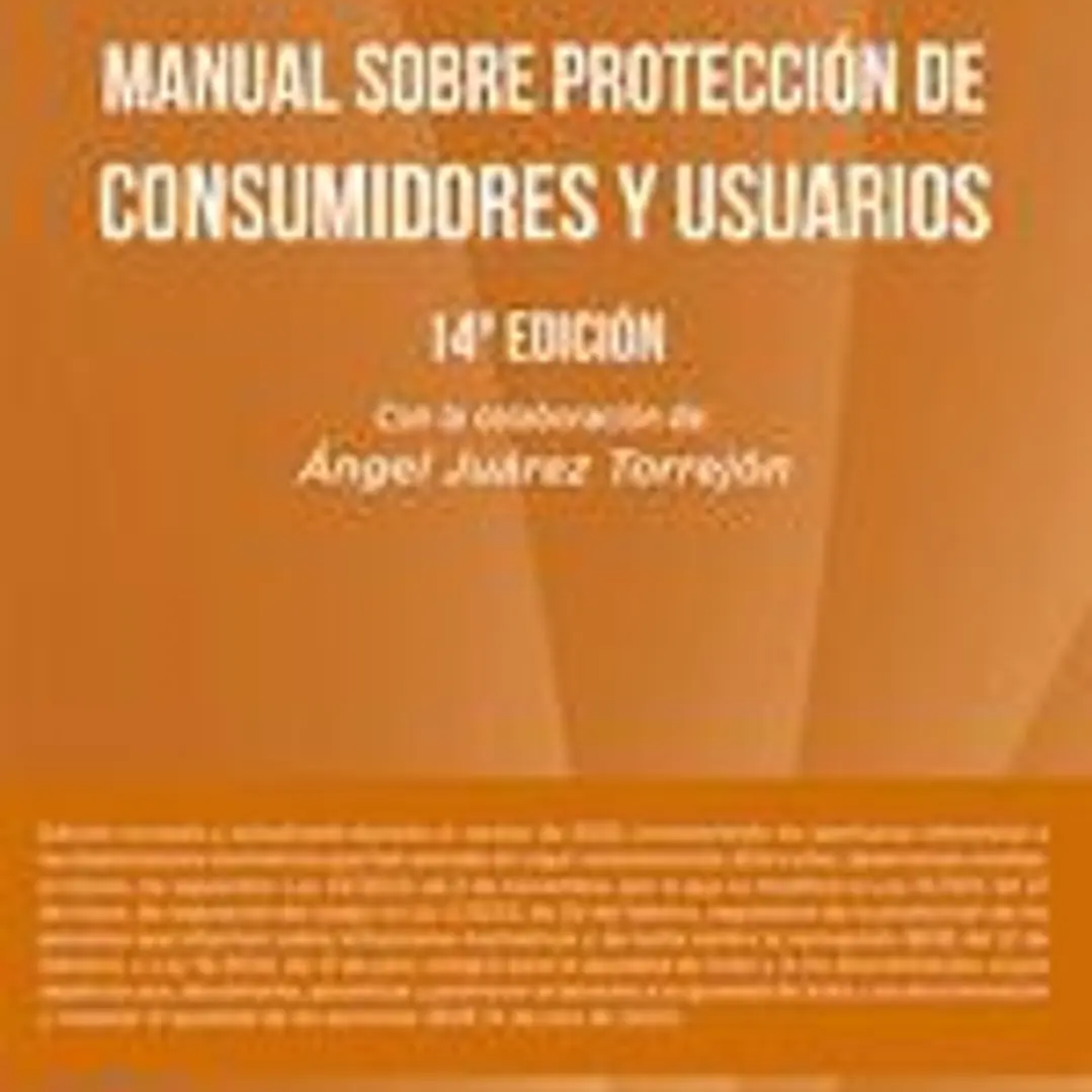 Manual sobre Protección de consumidores y usuarios 1