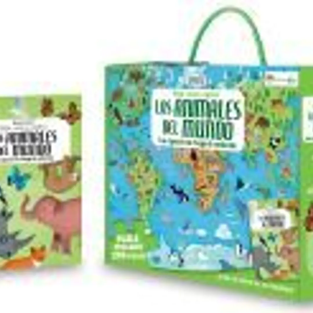 Animales En Peligro De Extincion. Viaja, Conoce , Explora. Con puzzle. Edic. ilustrado (Español) 1