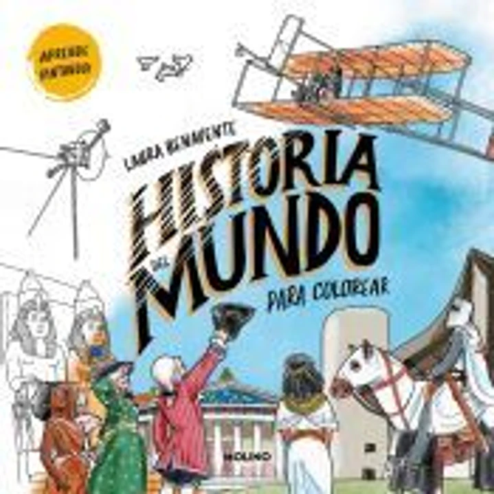 Historia del mundo para colorear 1