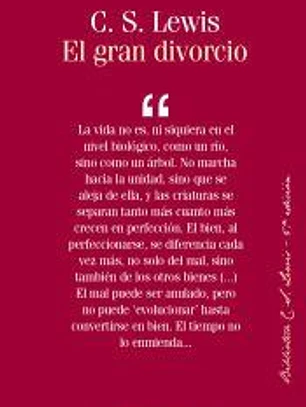 El gran divorcio