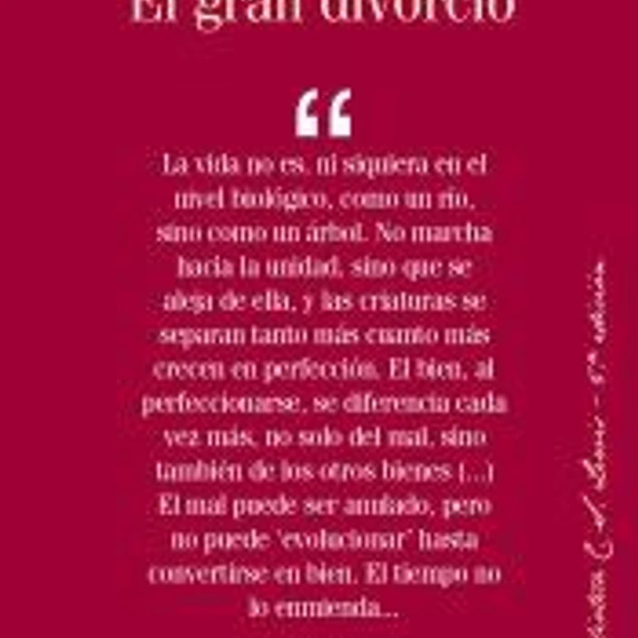 El gran divorcio 1