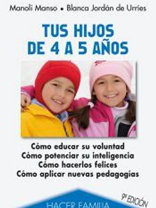 Tus hijos de 4 a 5 años