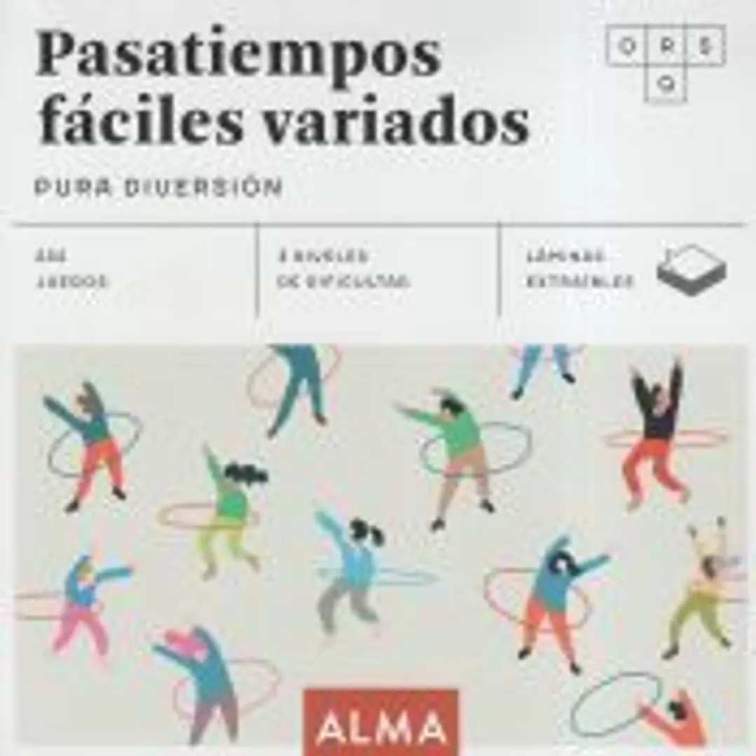 Pasatiempos fáciles variados. Pura diversión 1