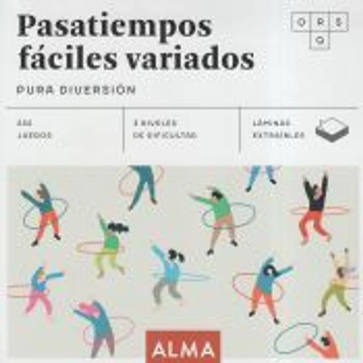 Pasatiempos fáciles variados. Pura diversión 1