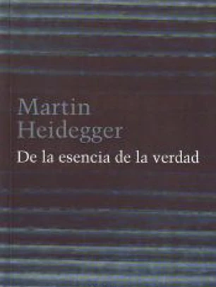 De la esencia de la verdad