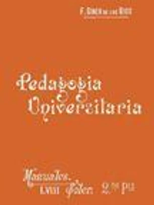 Facsímil: Pedagogía universitaria. Problemas y noticias