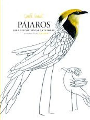 Pájaros para dibujar, pintar y colorear