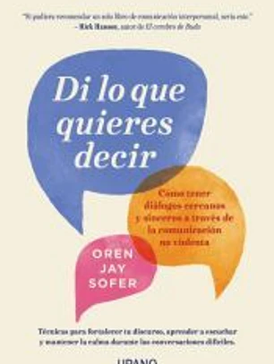 Di lo que quieres decir