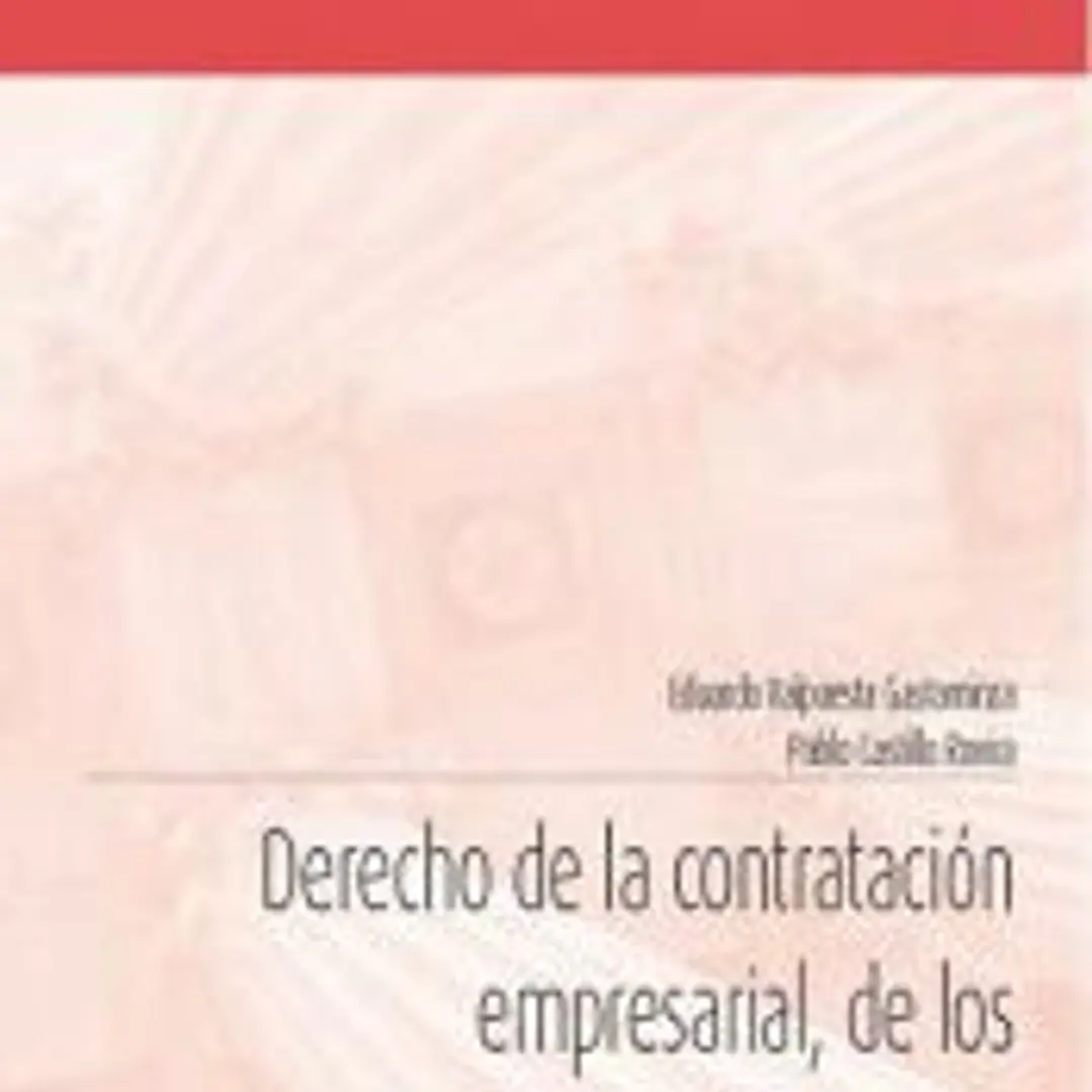 Derecho de la contratación empresarial, de los títulos-valor y de la insolvencia 1
