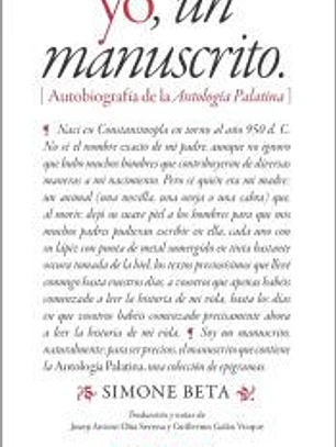 Yo, un manuscrito