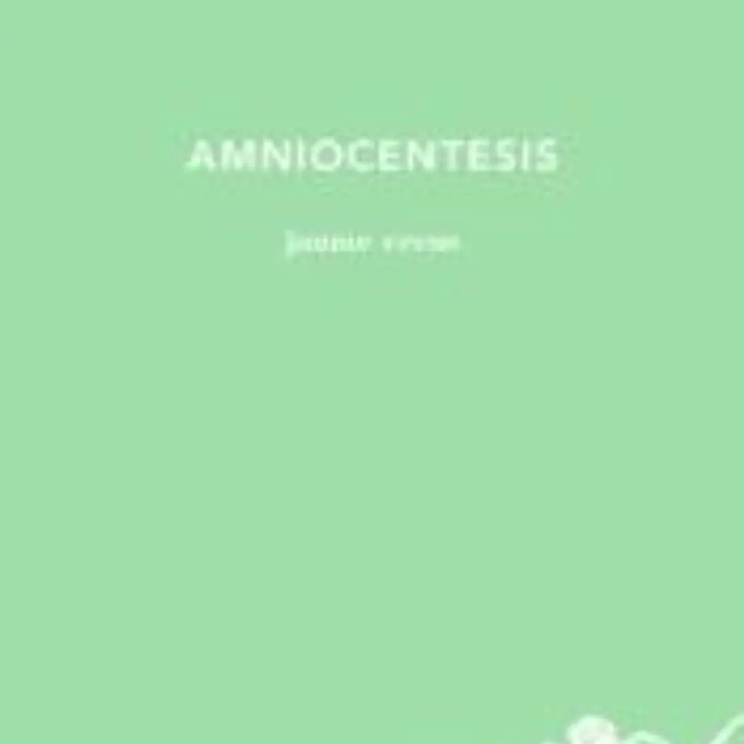 AMNIOCENTESIS 1