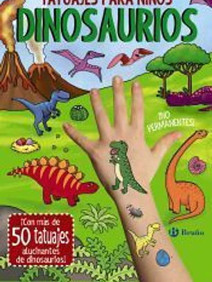 Tatuajes para niños. Dinosaurios