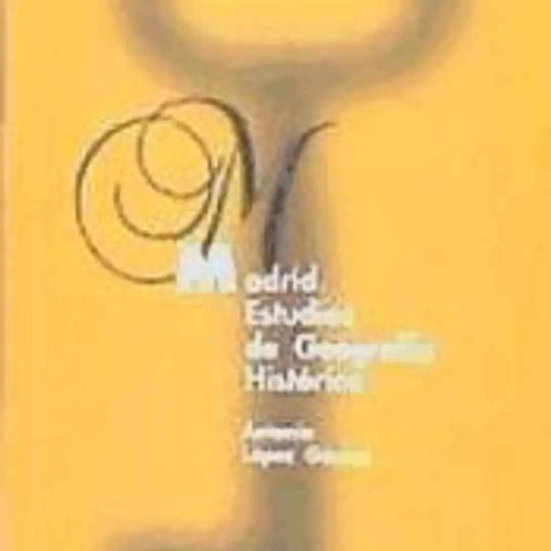 Madrid: estudios de geografía histórica 1