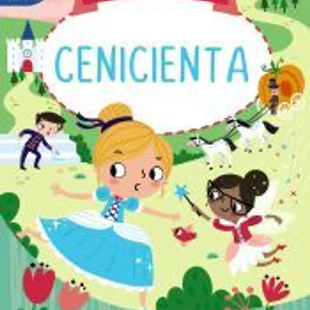 ¡Cuentos con pegatinas! Cenicienta 1