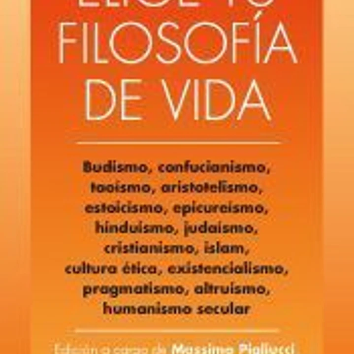 Elige tu filosofía de vida 1