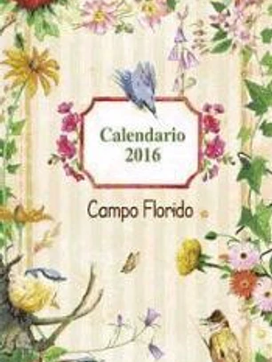 Calendario 2016 : Campo florido