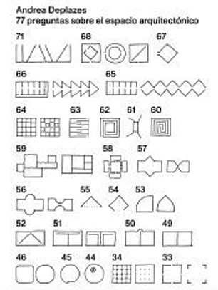 77 preguntas sobre el espacio arquitectónico