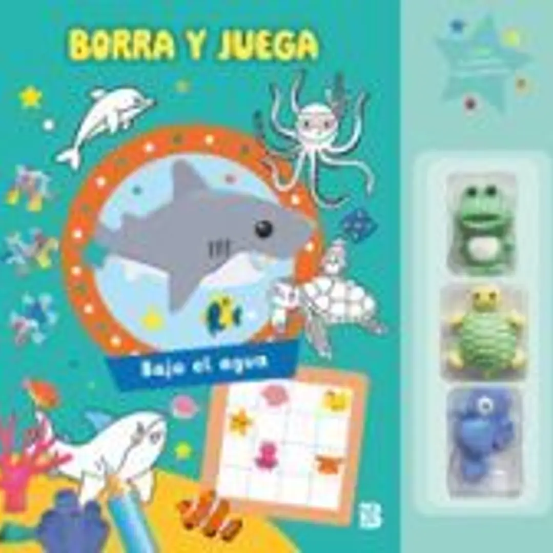 BORRA Y JUEGA - BAJO EL AGUA 1