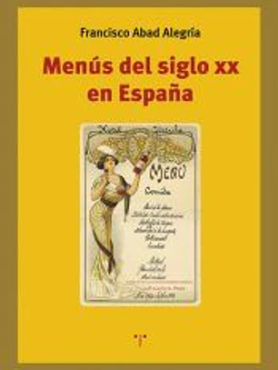 Menús del siglo XX en España